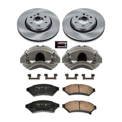 PowerStop Power Stop 06-07 Buick Terraza Front Autospecialty Brake Kit w/Calipers KCOE4602