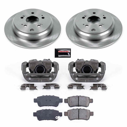 PowerStop Power Stop 05-10 Honda Odyssey Rear Autospecialty Brake Kit w/Calipers KCOE4604