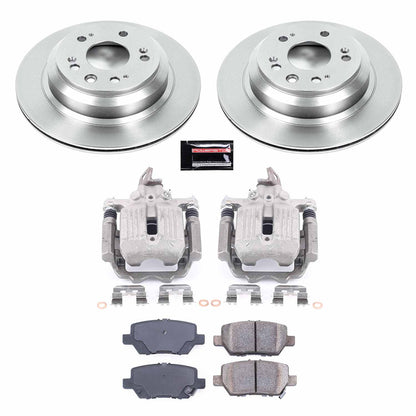PowerStop Power Stop 05-12 Acura RL Rear Autospecialty Brake Kit w/Calipers KCOE4605