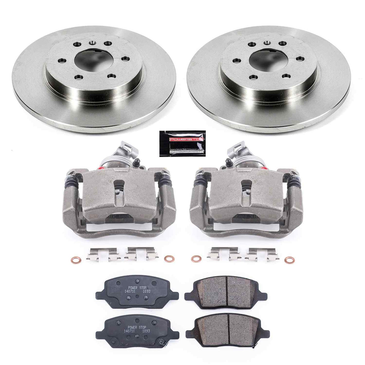 PowerStop Power Stop 06-07 Buick Terraza Rear Autospecialty Brake Kit w/Calipers KCOE4609