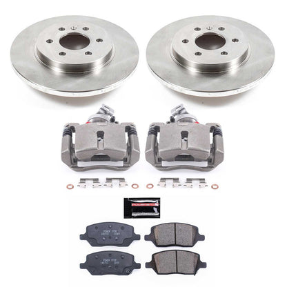 PowerStop Power Stop 2006 Buick Terraza Rear Autospecialty Brake Kit w/Calipers KCOE4610