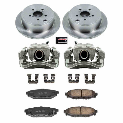 PowerStop Power Stop 13-16 Subaru BRZ Rear Autospecialty Brake Kit w/Calipers KCOE4631