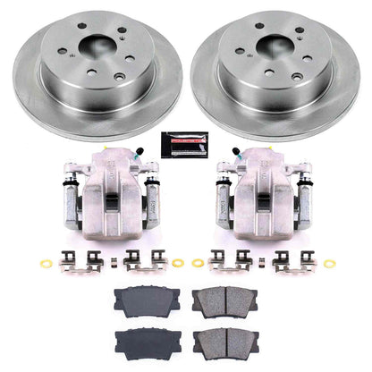 PowerStop Power Stop 11-18 Toyota RAV4 Rear Autospecialty Brake Kit w/Calipers KCOE4671A