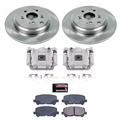 PowerStop Power Stop 09-11 Honda Pilot Rear Autospecialty Brake Kit w/Calipers KCOE4685B