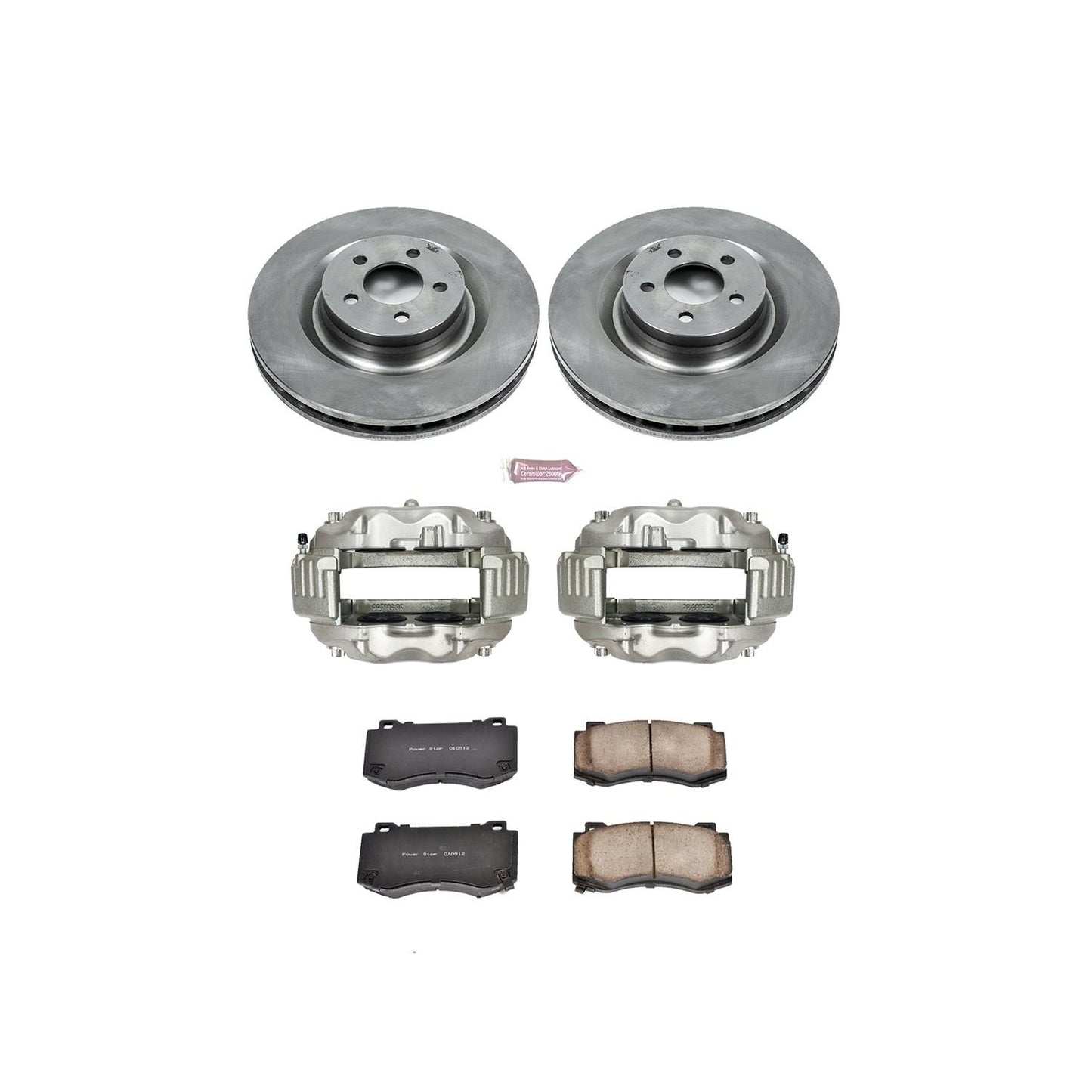 PowerStop Power Stop 05-10 Chrysler 300 Front Autospecialty Brake Kit w/Calipers KCOE4695