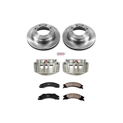 PowerStop Power Stop 08-14 Ford E-150 Rear Autospecialty Brake Kit w/Calipers KCOE4718
