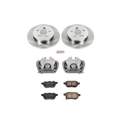 PowerStop Power Stop 09-10 Pontiac Vibe Rear Autospecialty Brake Kit w/Calipers KCOE4736