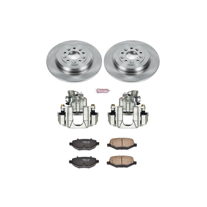 PowerStop Power Stop 11-15 Ford Edge Rear Autospecialty Brake Kit w/Calipers KCOE4744
