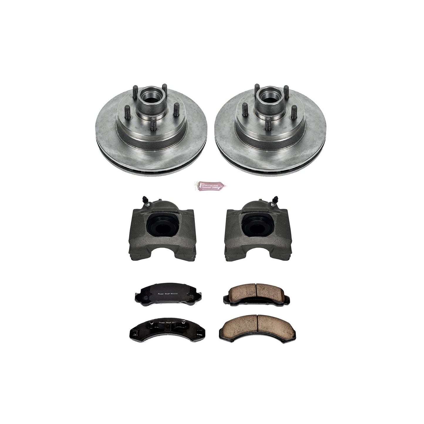PowerStop Power Stop 91-94 Ford Explorer Front Autospecialty Brake Kit w/Calipers KCOE4791