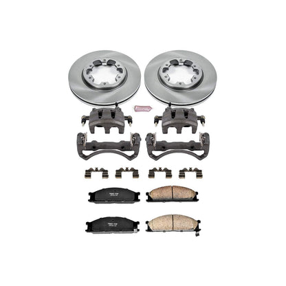 PowerStop Power Stop 93-94 Nissan D21 Front Autospecialty Brake Kit w/Calipers KCOE4837A