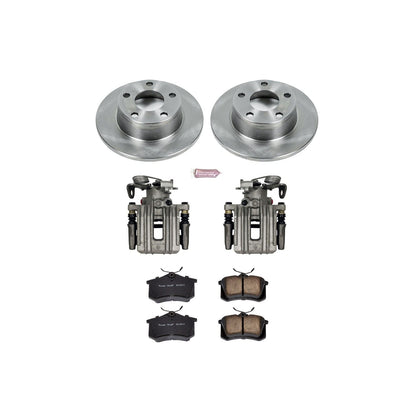 PowerStop Power Stop 99-04 Audi A6 Quattro Rear Autospecialty Brake Kit w/Calipers KCOE4845