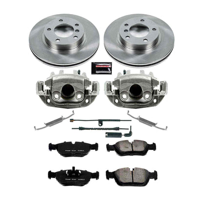 PowerStop Power Stop 2000 BMW 323Ci Front Autospecialty Brake Kit w/Calipers KCOE497