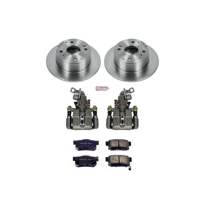 PowerStop Power Stop 95-98 Acura TL Rear Autospecialty Brake Kit w/Calipers KCOE4991