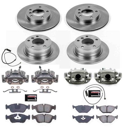 PowerStop Power Stop 97-02 BMW Z3 Autospecialty Kit w/ Calipers - Front and Rear KCOE500