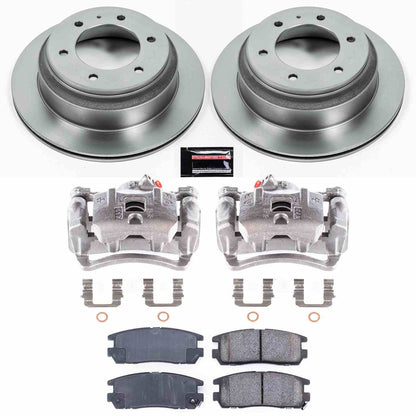 PowerStop Power Stop 96-99 Acura SLX Rear Autospecialty Brake Kit w/Calipers KCOE5029