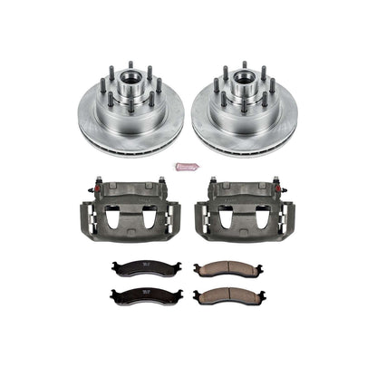 PowerStop Power Stop 2007 Ford E-150 Front Autospecialty Brake Kit w/Calipers KCOE5088