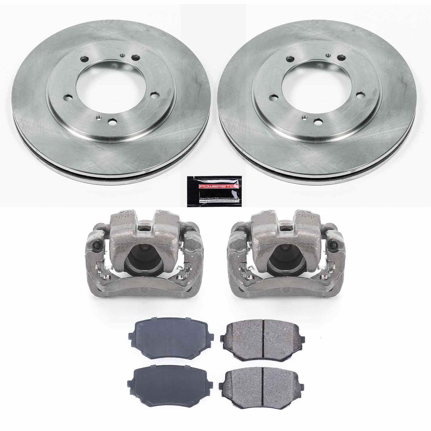 PowerStop Power Stop 00-05 Suzuki Grand Vitara Front Autospecialty Brake Kit w/Calipers KCOE5109