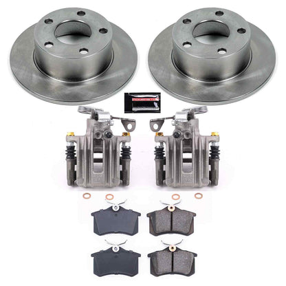 PowerStop Power Stop 98-04 Audi A6 Rear Autospecialty Brake Kit w/Calipers KCOE515