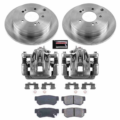 PowerStop Power Stop 06-09 Hyundai Azera Rear Autospecialty Brake Kit w/Calipers KCOE5209