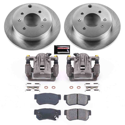 PowerStop Power Stop 99-05 Hyundai Sonata Rear Autospecialty Brake Kit w/Calipers KCOE5212