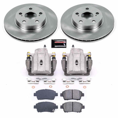 PowerStop Power Stop 04-09 Toyota Prius Front Autospecialty Brake Kit w/Calipers KCOE5219