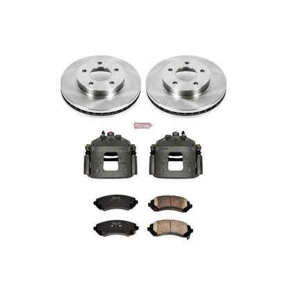 PowerStop Power Stop 02-07 Buick Rendezvous Front Autospecialty Brake Kit w/Calipers KCOE5233