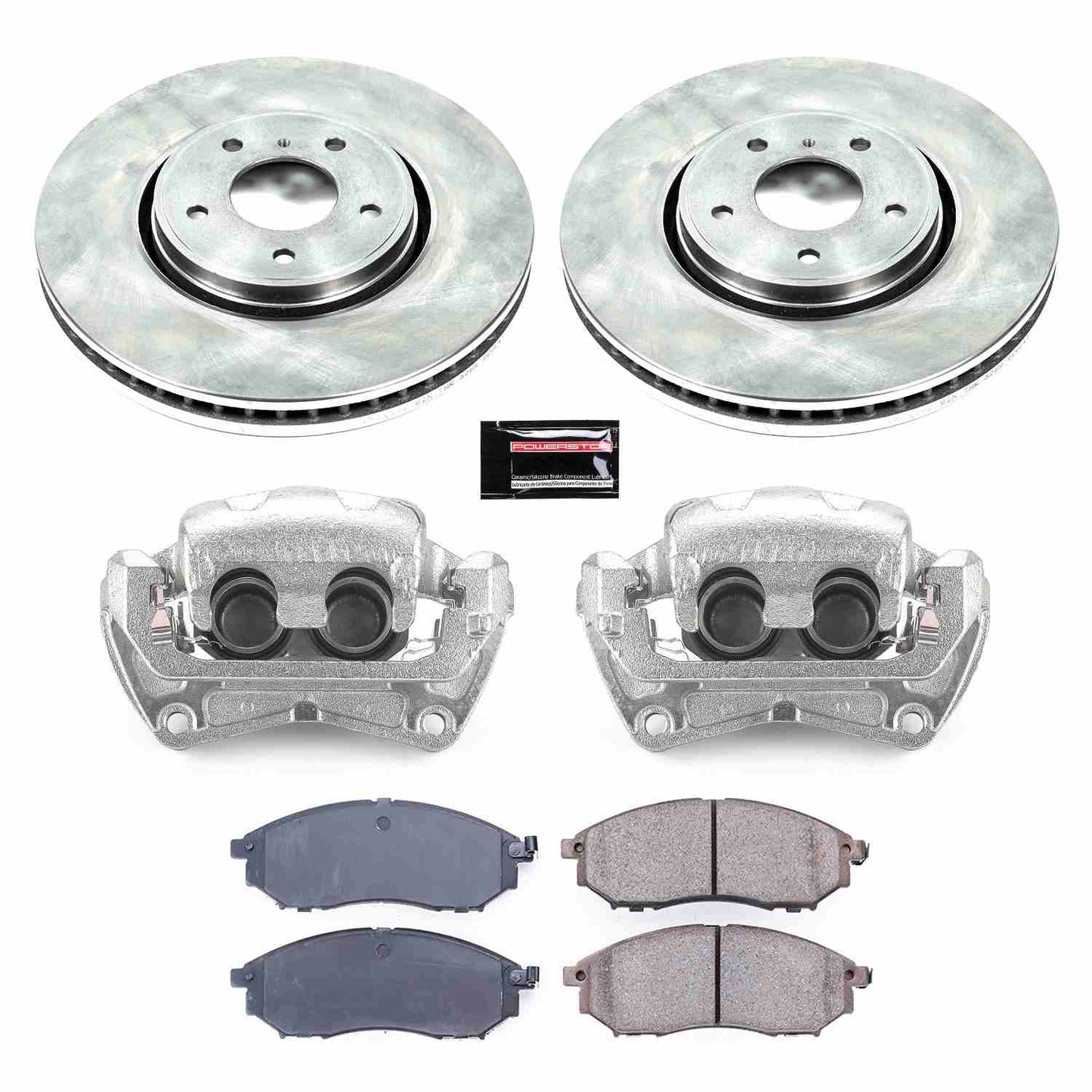 PowerStop Power Stop 05-12 Infiniti FX35 Front Autospecialty Brake Kit w/Calipers KCOE5264