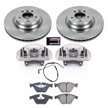PowerStop Power Stop 2009 BMW 335d Front Autospecialty Brake Kit w/Calipers KCOE5281