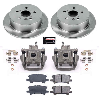 PowerStop Power Stop 04-06 Lexus RX330 Rear Autospecialty Brake Kit w/Calipers KCOE5333A
