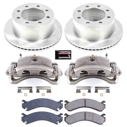 PowerStop Power Stop 01-06 Chevrolet Silverado 3500 Rear Autospecialty Brake Kit w/Calipers KCOE5337