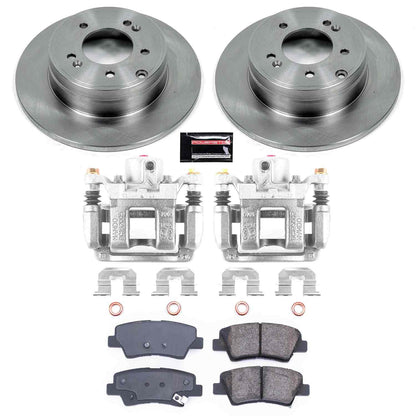 PowerStop Power Stop 12-17 Hyundai Azera Rear Autospecialty Brake Kit w/Calipers KCOE5381