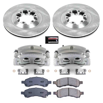 PowerStop Power Stop 09-12 Chevrolet Colorado Front Autospecialty Brake Kit w/Calipers KCOE5405