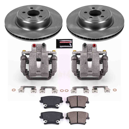 PowerStop Power Stop 06-14 Dodge Charger Rear Autospecialty Brake Kit w/Calipers KCOE5486