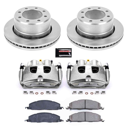 PowerStop Power Stop 09-10 Dodge Ram 2500 Rear Autospecialty Brake Kit w/Calipers KCOE5487