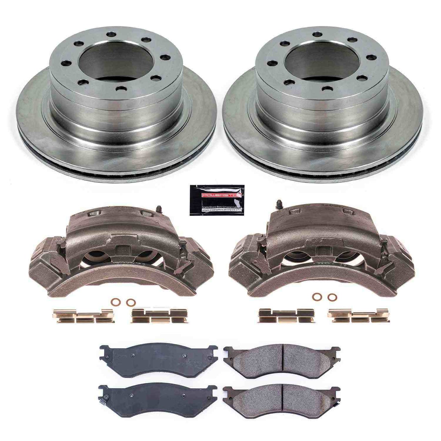 PowerStop Power Stop 06-08 Dodge Ram 1500 Rear Autospecialty Brake Kit w/Calipers KCOE5490