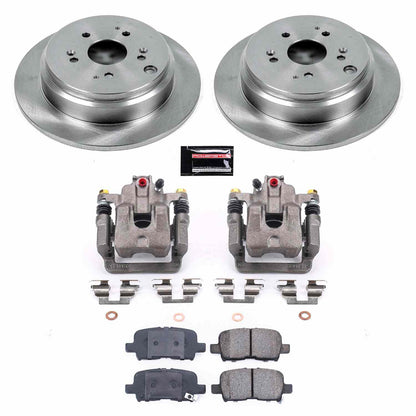 PowerStop Power Stop 02-04 Honda Odyssey Rear Autospecialty Brake Kit w/Calipers KCOE5502