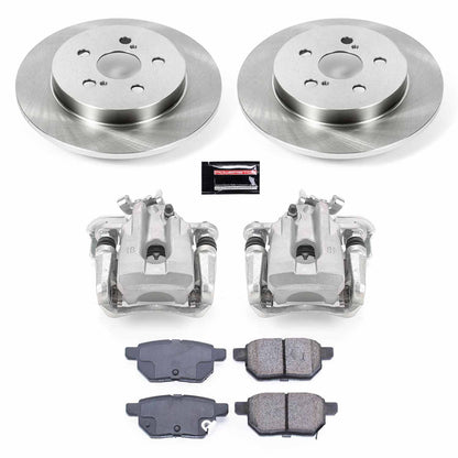 PowerStop Power Stop 11-17 Lexus CT200h Rear Autospecialty Brake Kit w/Calipers KCOE5503