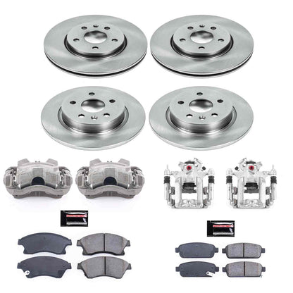 PowerStop Power Stop 11-15 Chevrolet Cruze Autospecialty Kit w/ Calipers - Front and Rear KCOE5551