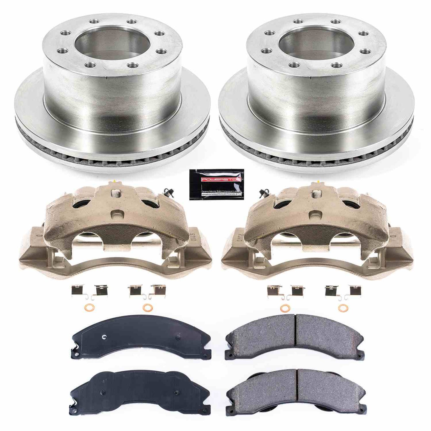 PowerStop Power Stop 11-19 Chevrolet Silverado 3500 HD Rear Autospecialty Brake Kit w/Calipers KCOE5562
