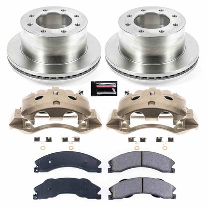 PowerStop Power Stop 11-19 Chevrolet Silverado 3500 HD Rear Autospecialty Brake Kit w/Calipers KCOE5562