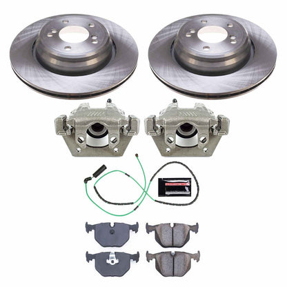 PowerStop Power Stop 01-06 BMW M3 Rear Autospecialty Brake Kit w/Calipers KCOE5732