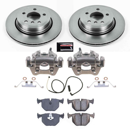 PowerStop Power Stop 04-10 BMW X3 Rear Autospecialty Brake Kit w/Calipers KCOE5738