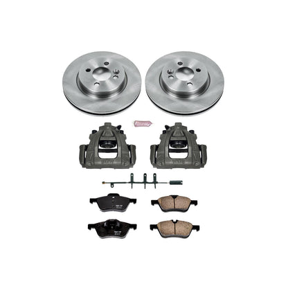 PowerStop Power Stop 07-08 Mini Cooper Front Autospecialty Brake Kit w/Calipers KCOE5780