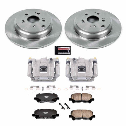 PowerStop Power Stop 12-15 Honda Pilot Rear Autospecialty Brake Kit w/Calipers KCOE5839