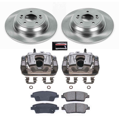 PowerStop Power Stop 17-18 Genesis G80 Rear Autospecialty Brake Kit w/Calipers KCOE5848