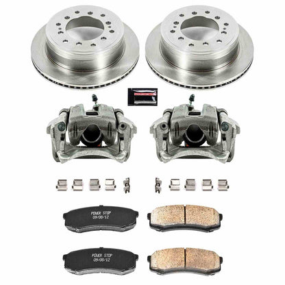 PowerStop Power Stop 10-19 Lexus GX460 Rear Autospecialty Brake Kit w/Calipers KCOE5875