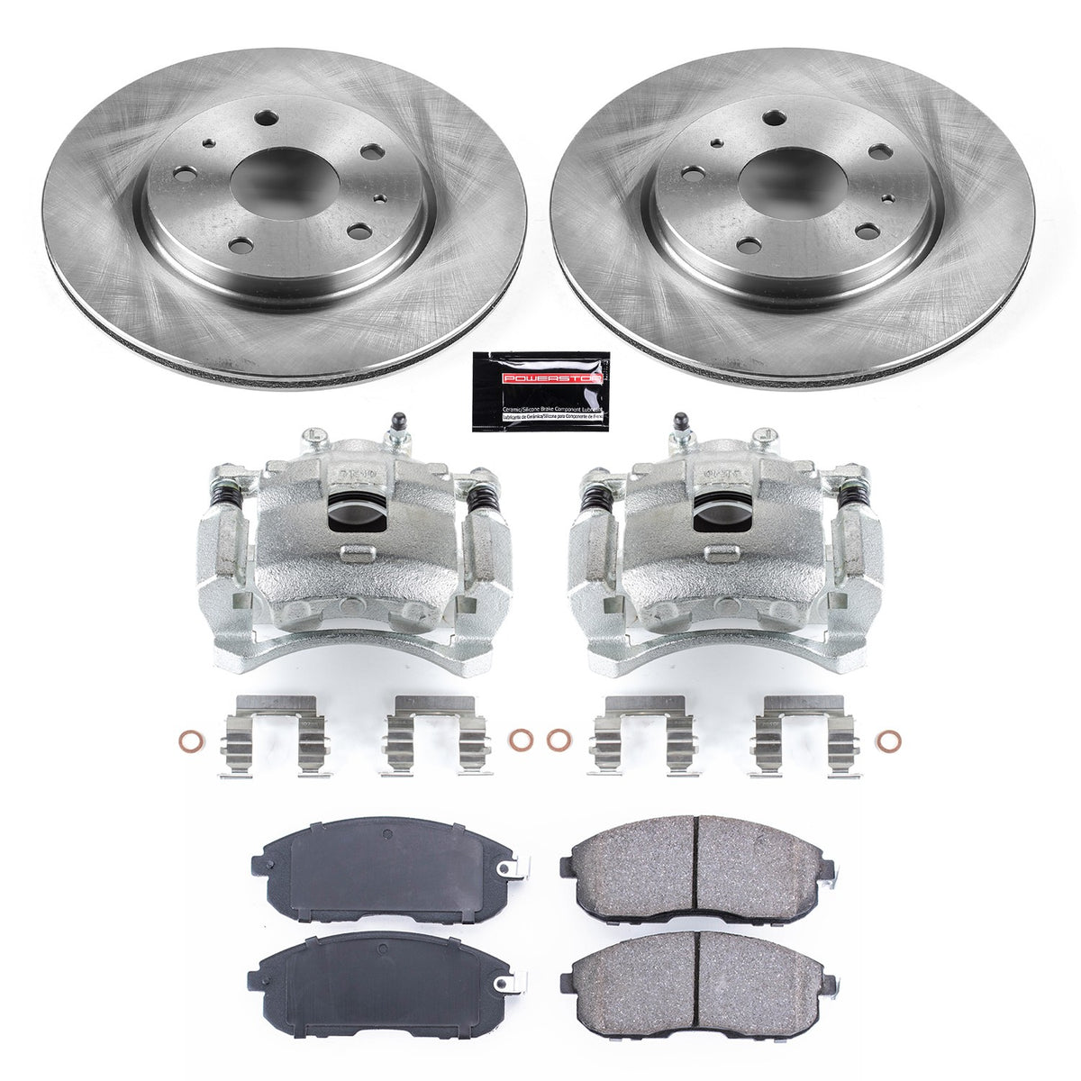 PowerStop Power Stop 07-13 Suzuki SX4 Front Autospecialty Brake Kit w/Calipers KCOE5887