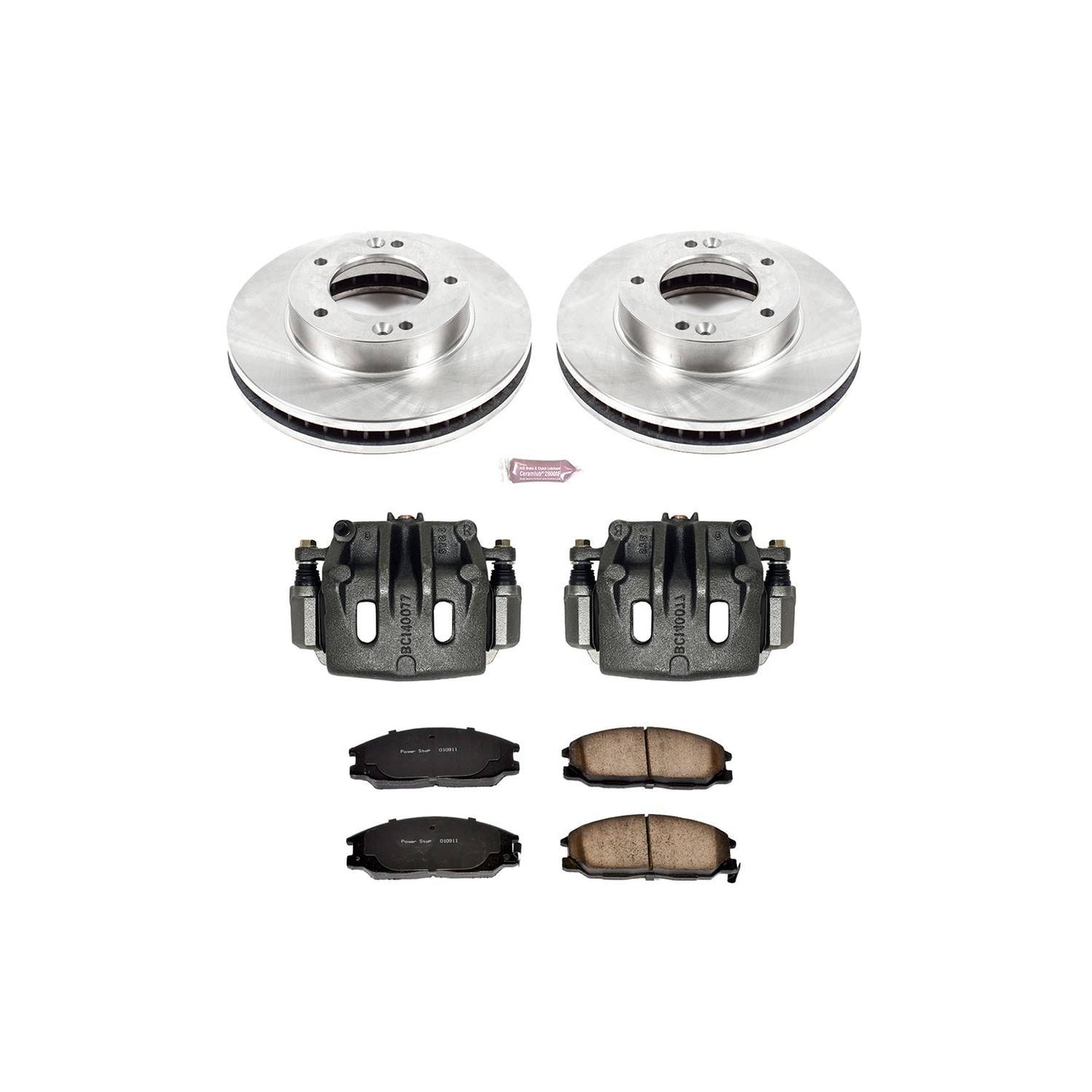 PowerStop Power Stop 03-06 Kia Sorento Front Autospecialty Brake Kit w/Calipers KCOE5899