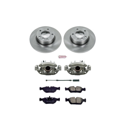 PowerStop Power Stop 95-99 BMW 318ti Front Autospecialty Brake Kit w/Calipers KCOE590