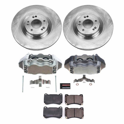 Power Stop 12-14 Hyundai Genesis Front Autospecialty Brake Kit w/Calipers KCOE5928